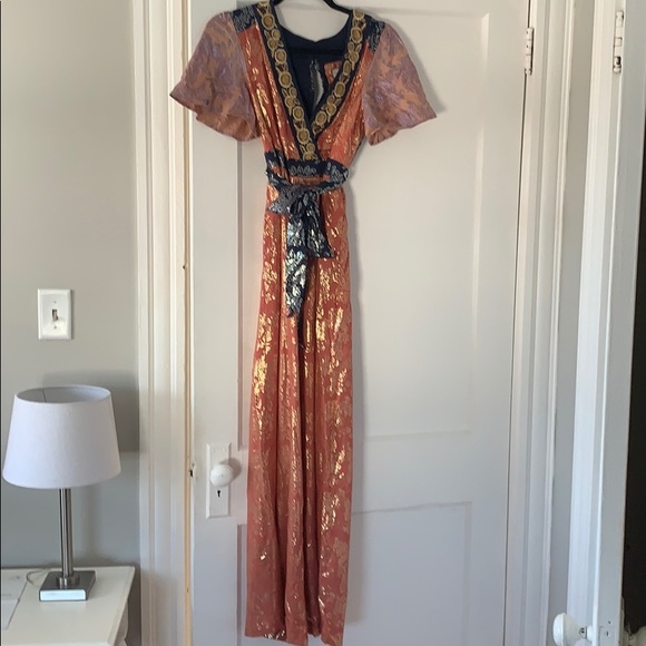 Beautiful Anthropologie jumpsuit - Picture 3 of 6